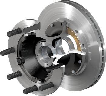 Iron Conventional Hub/Rotor F08 Front HP8