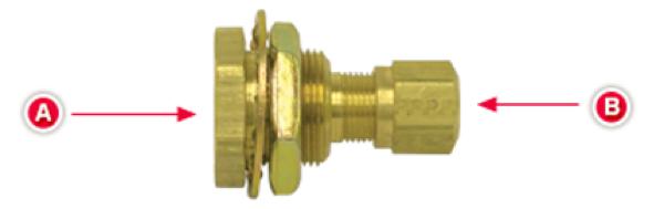 Frame Fitting   3/8"