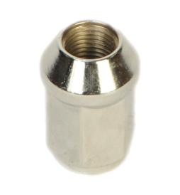 Wheel Nut 1/2-20 Chrome Acorn/Bulge 3/4Hex 1.38T