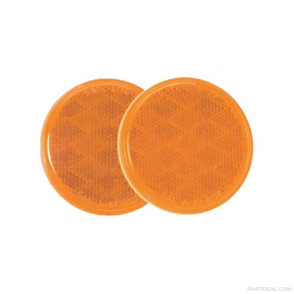 STICK-ON 3-3/16&quot; ROUND REFLECTOR